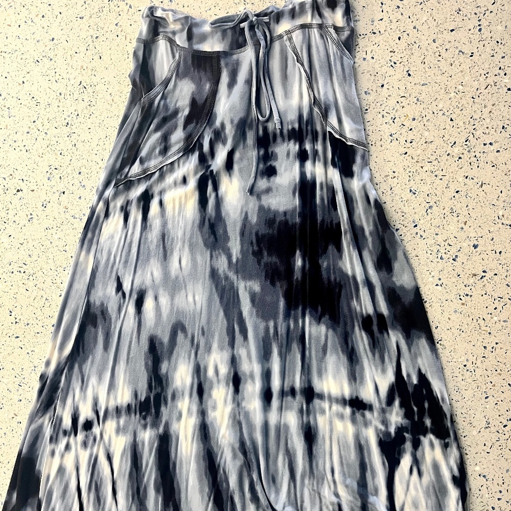 NWOT Tie Dye Maxi Skirt